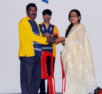 Gauriya Nritya Guru Dr Mahua Mukhopadhyay at Nicwon Sanskritic Mela '09