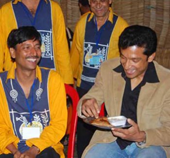 Actor Tota Roychowdhury at Nicwon Sanskritic Mela '10