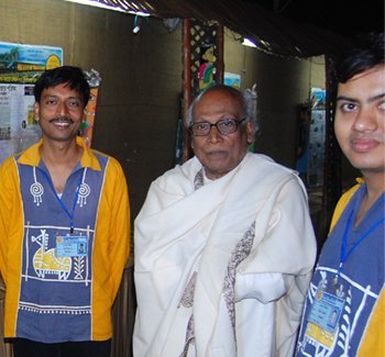 Poet Sankha Ghosh in Nicwon Sanskritic Mela '12<br><br>