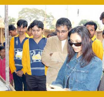 Actor Aprarjita Ghosh Das at Nicwon Sanskritic Mela '09